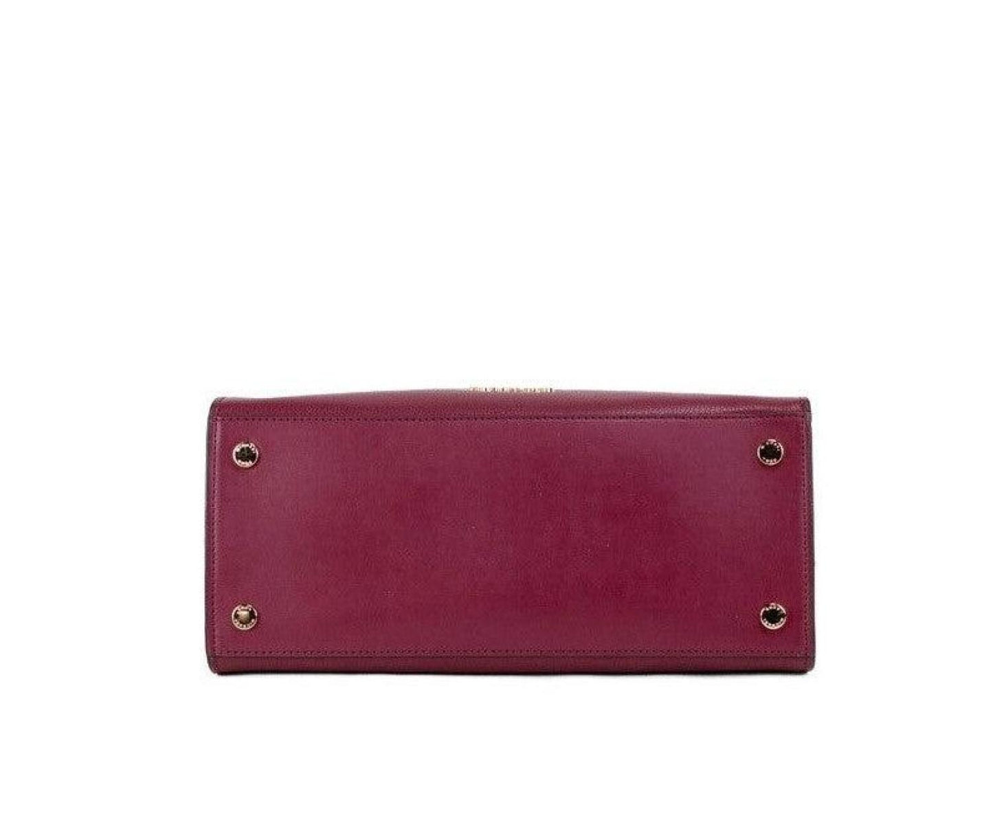 Michael Kors Hamilton Mulberry Grained Leather Satchel Crossbody Handbag Women's Purse