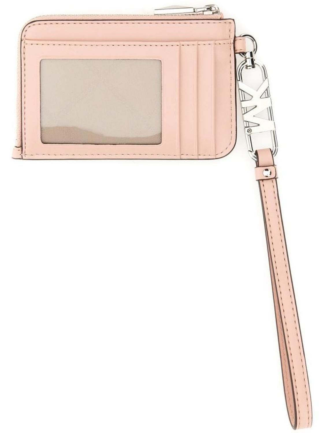 Michael Michael Kors Embossed Zipped Cardholder