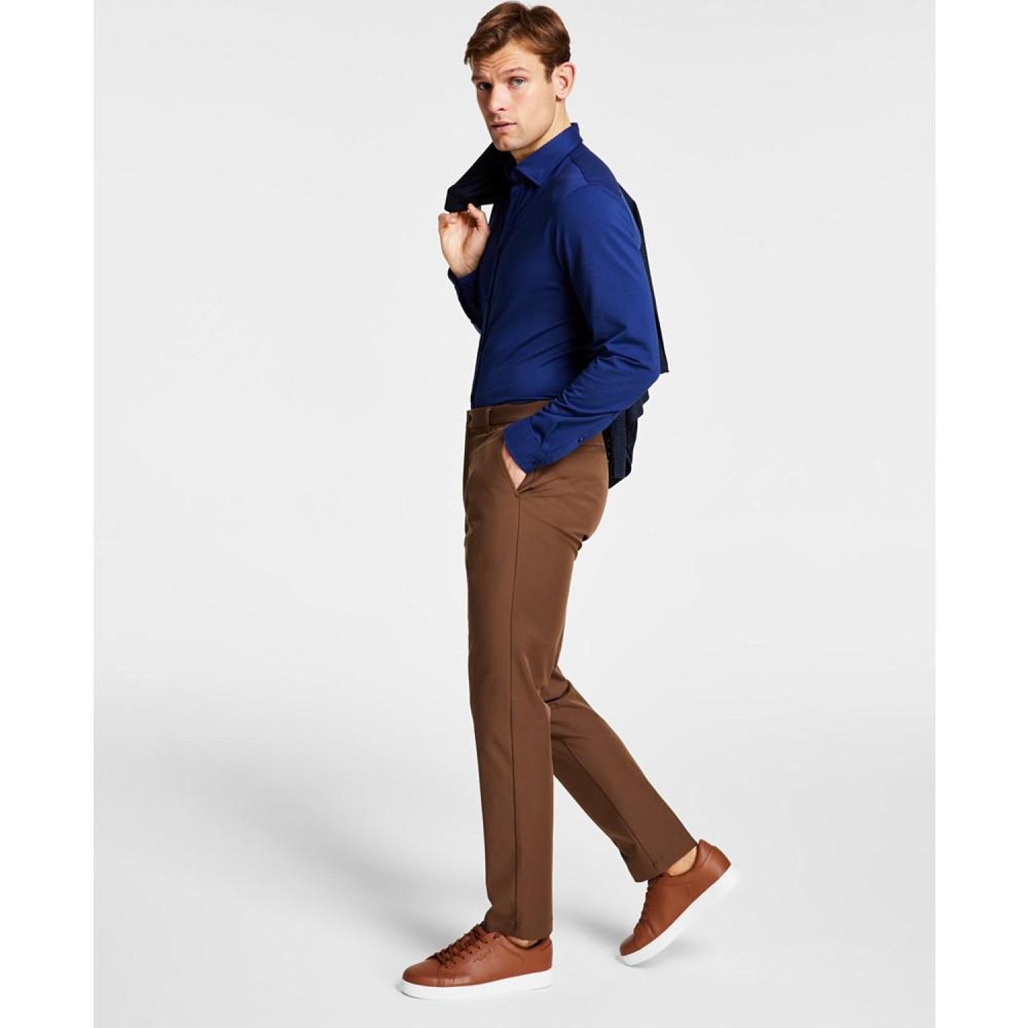 Men's Pattern Classic Fit Pants
