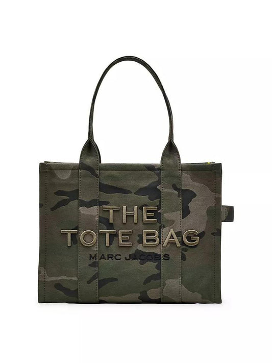 Large The Tote Camouflage Cotton Bag