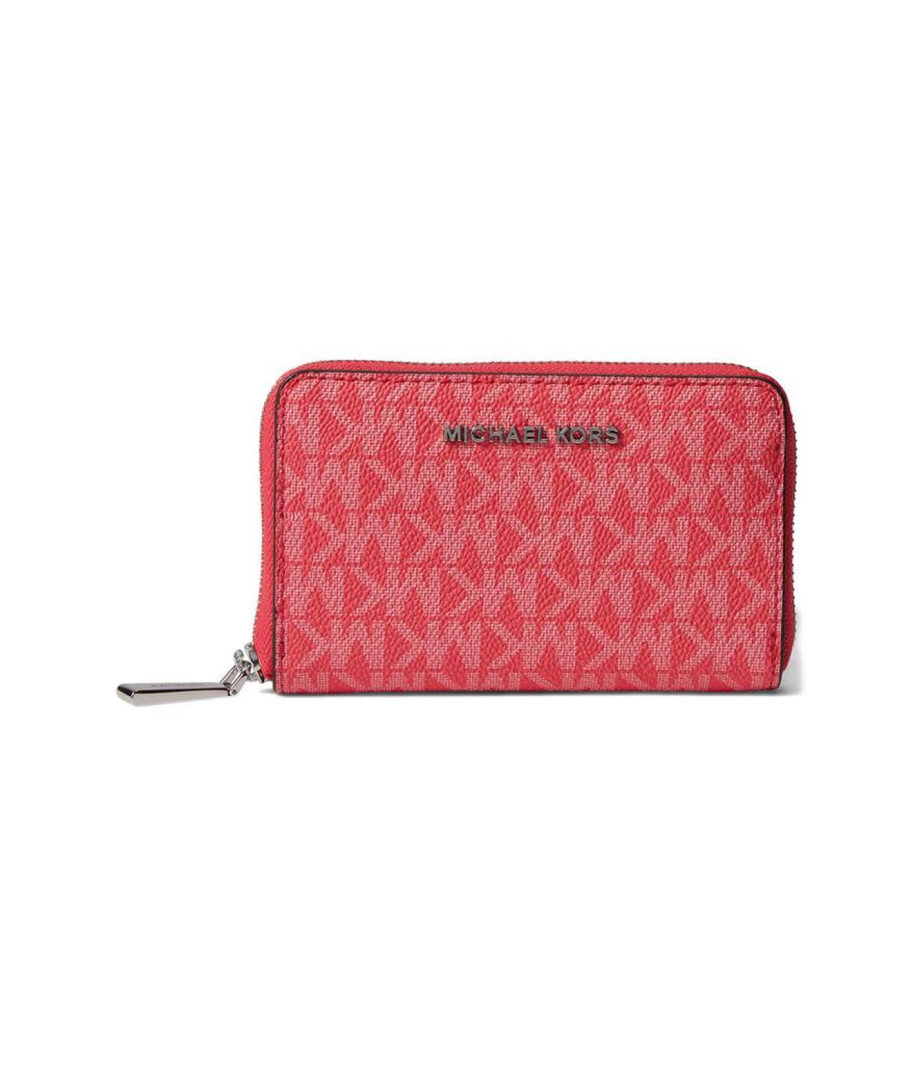 Jet Set Small Zip Around Card Case