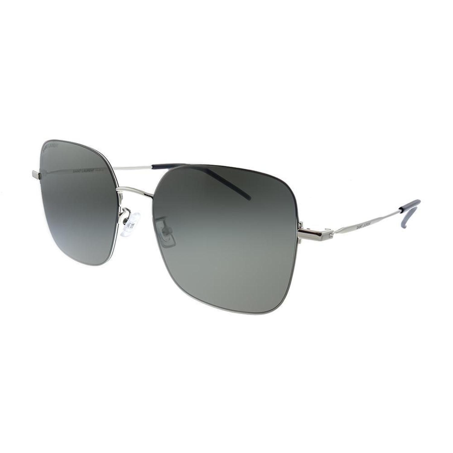 NEW SAINT LAURENT SUNGLASSES, SL410 WIRE 004 SILVER WOMEN SL 410 WIRE 004 Saint Laurent Paris Saint Laurent SL410 WIRE 004 Sunglasses  main image 4