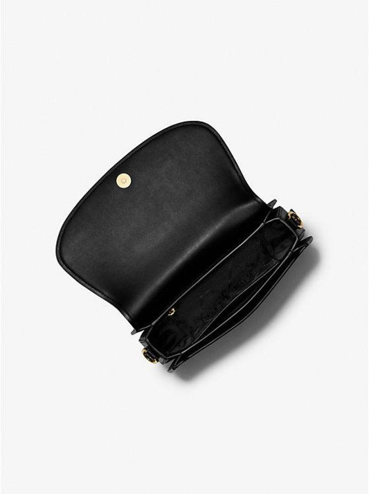 Mila Medium Leather Messenger Bag