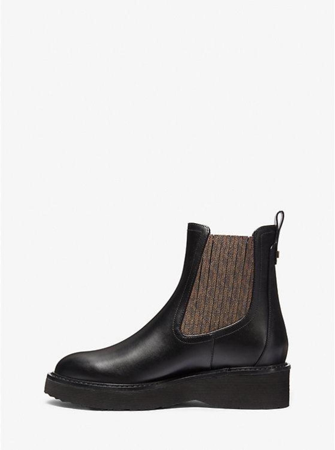 Miller Faux Leather Chelsea Boot
