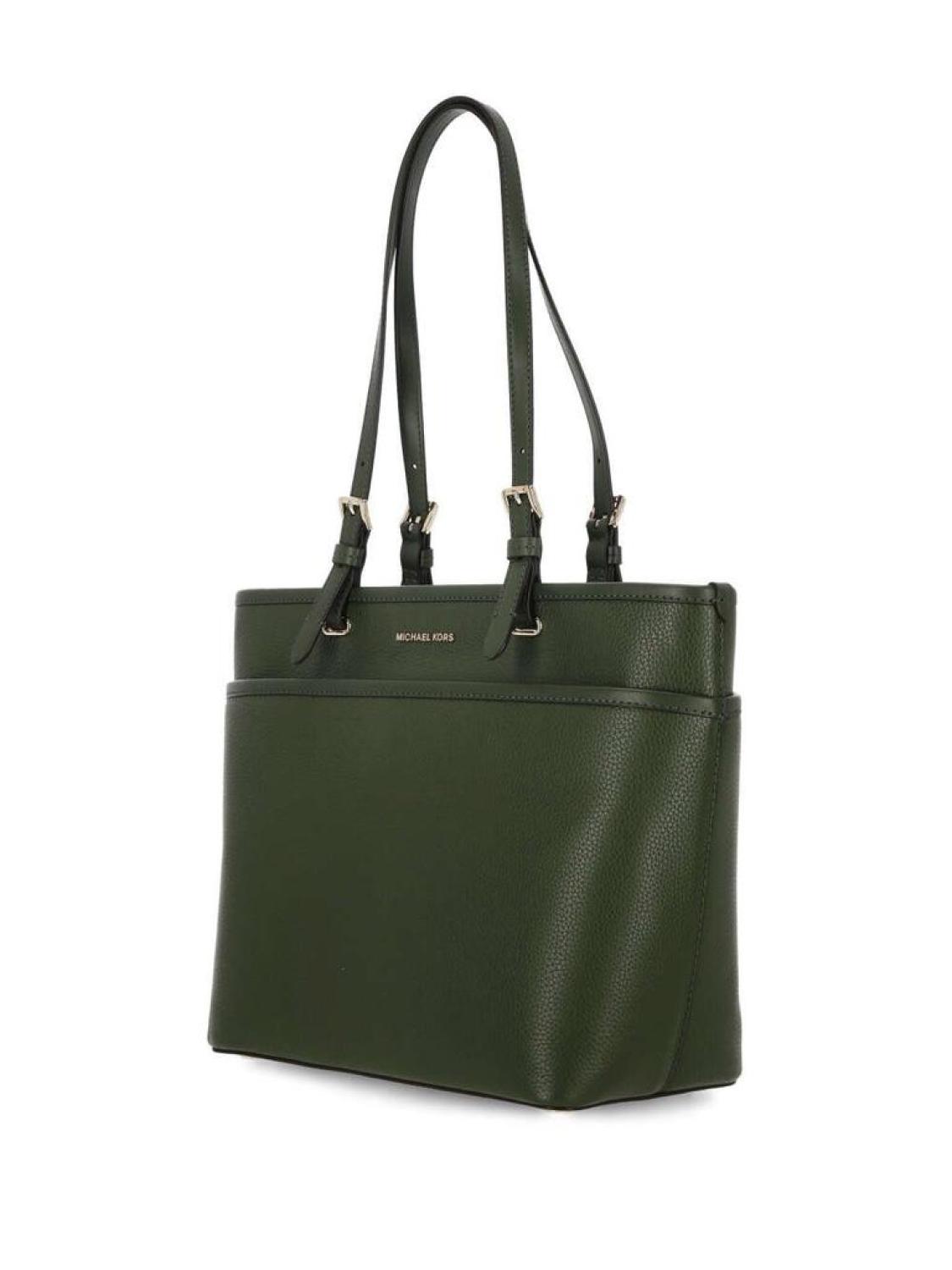 Michael Kors Logo Plaque Buckle-Detailed Tote Bag