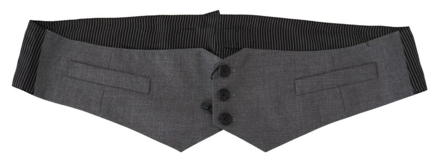 Dior Stripes Button Men Waist Cintura Men's Cummerbund