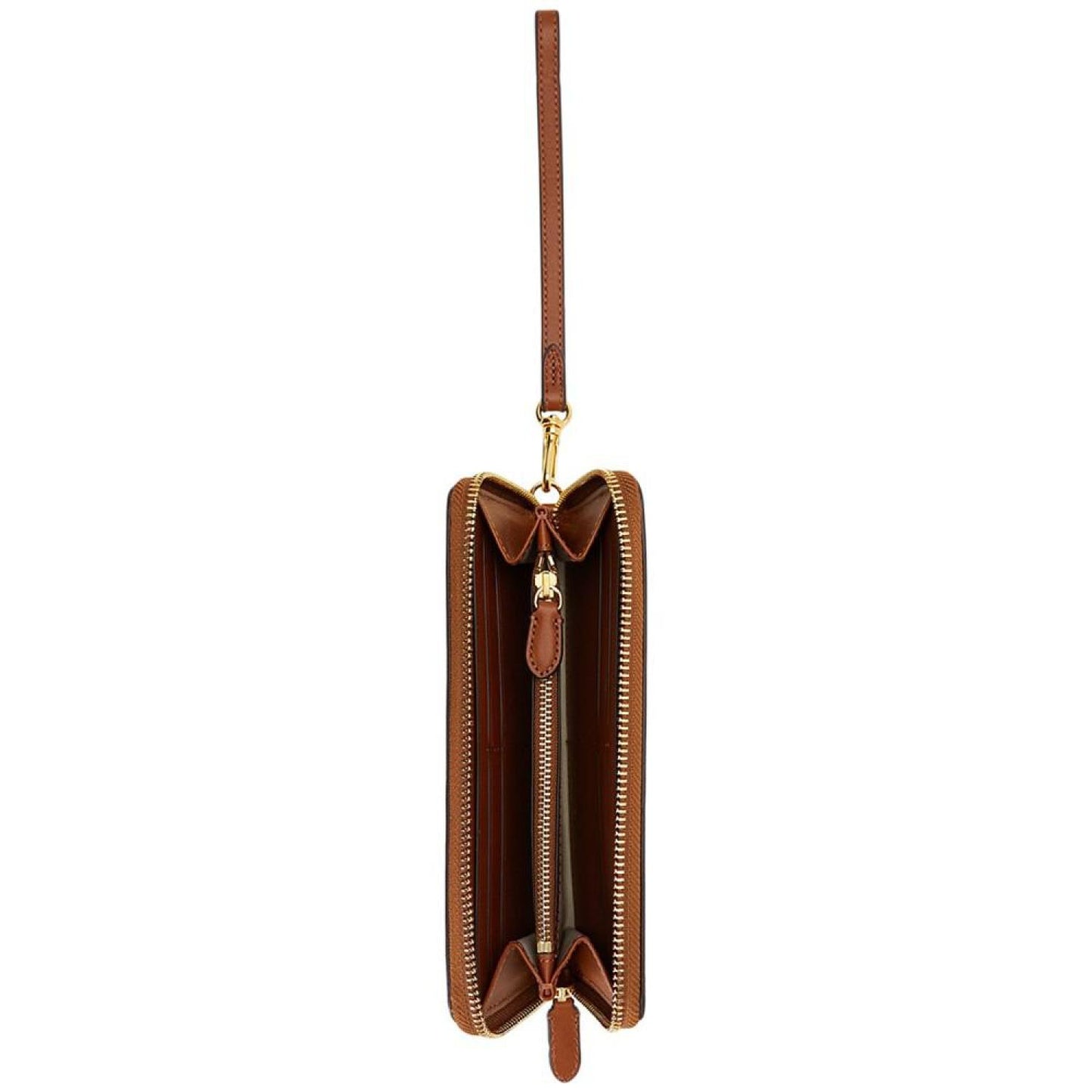 Leather Continental Wristlet