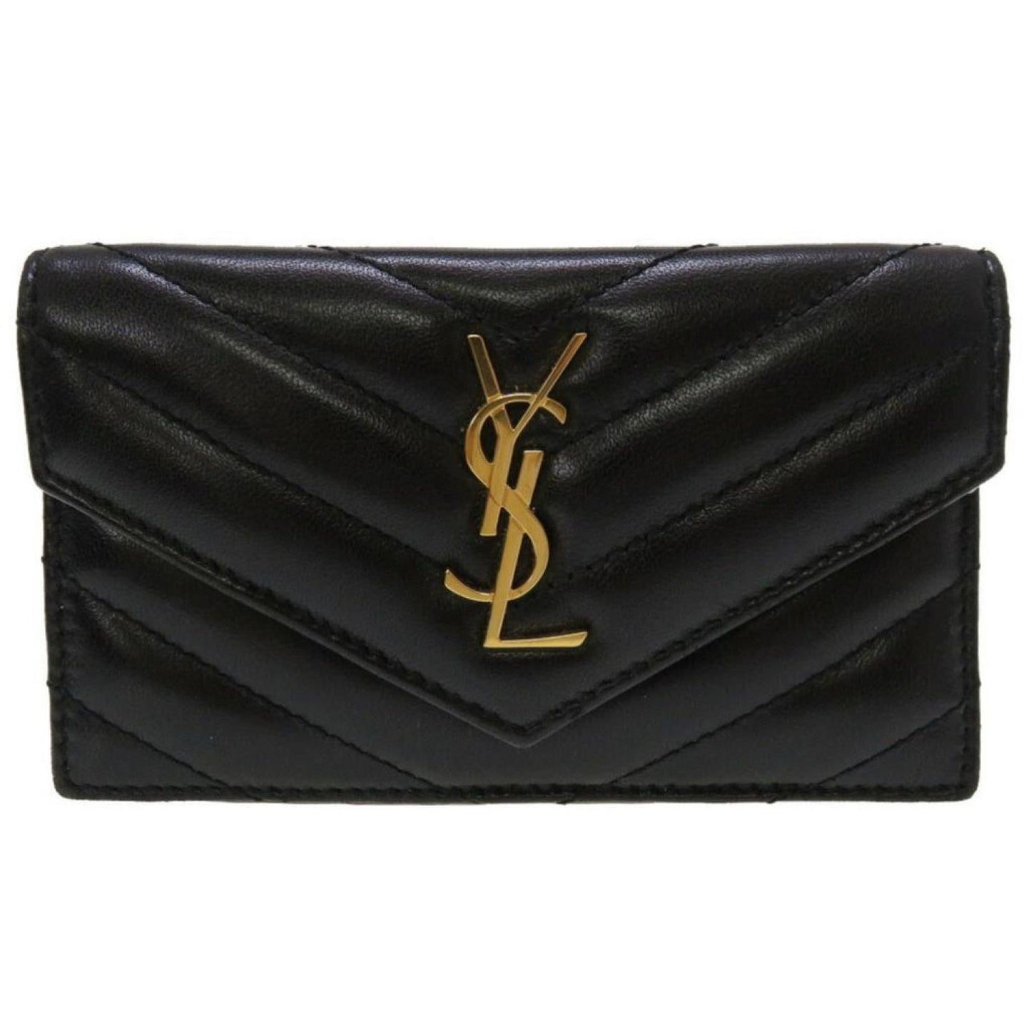 Saint Laurent Leather Wallet (Pre-Owned)