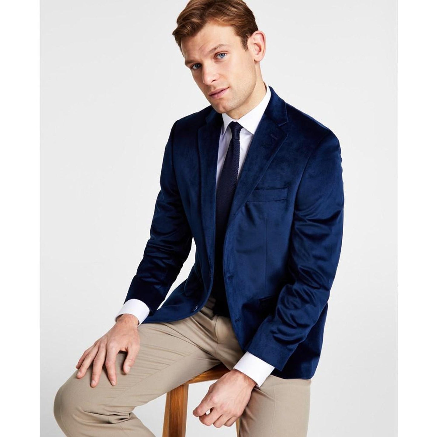 Men's Classic Fit Velvet Sport Coats