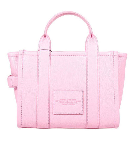 Marc Jacobs Logo Debossed Zip-Up Small Tote Bag