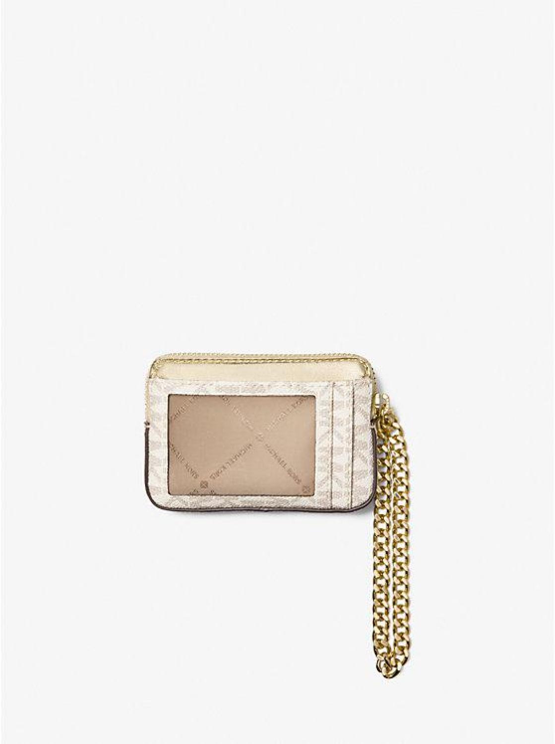 Medium Signature Logo Chain Card Case