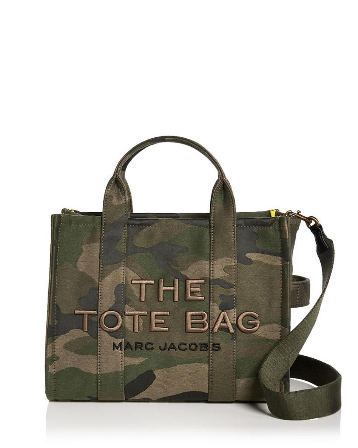 The Camo Jacquard Medium Tote Bag
