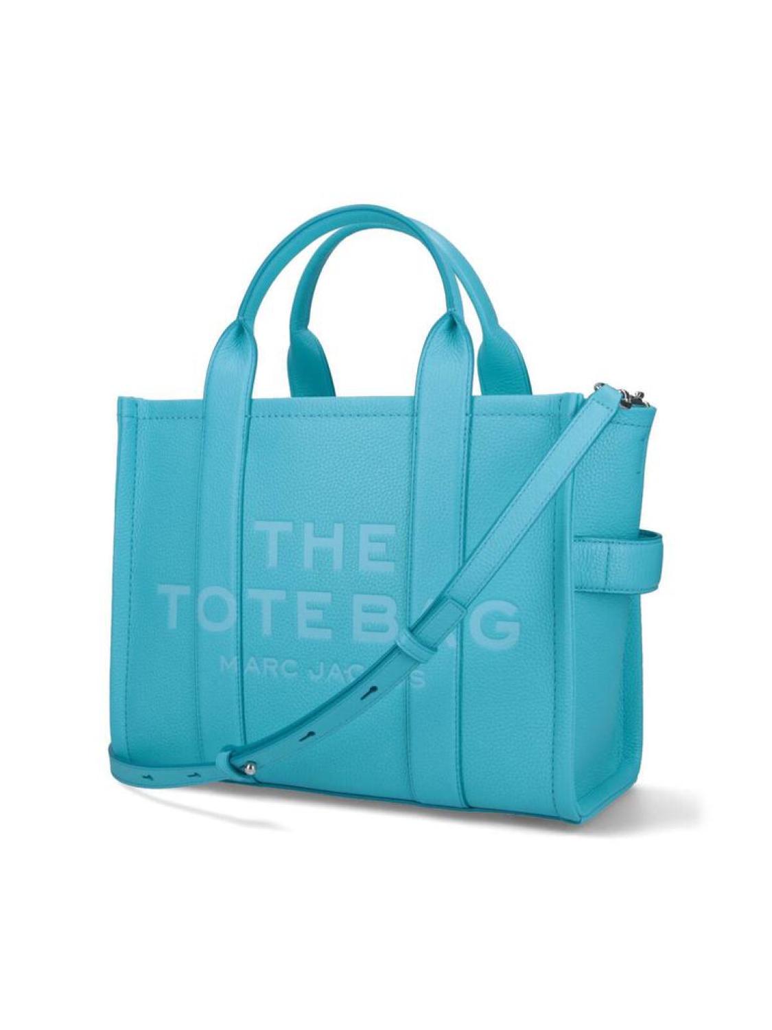 Marc Jacobs Logo Embossed Medium Tote Bag