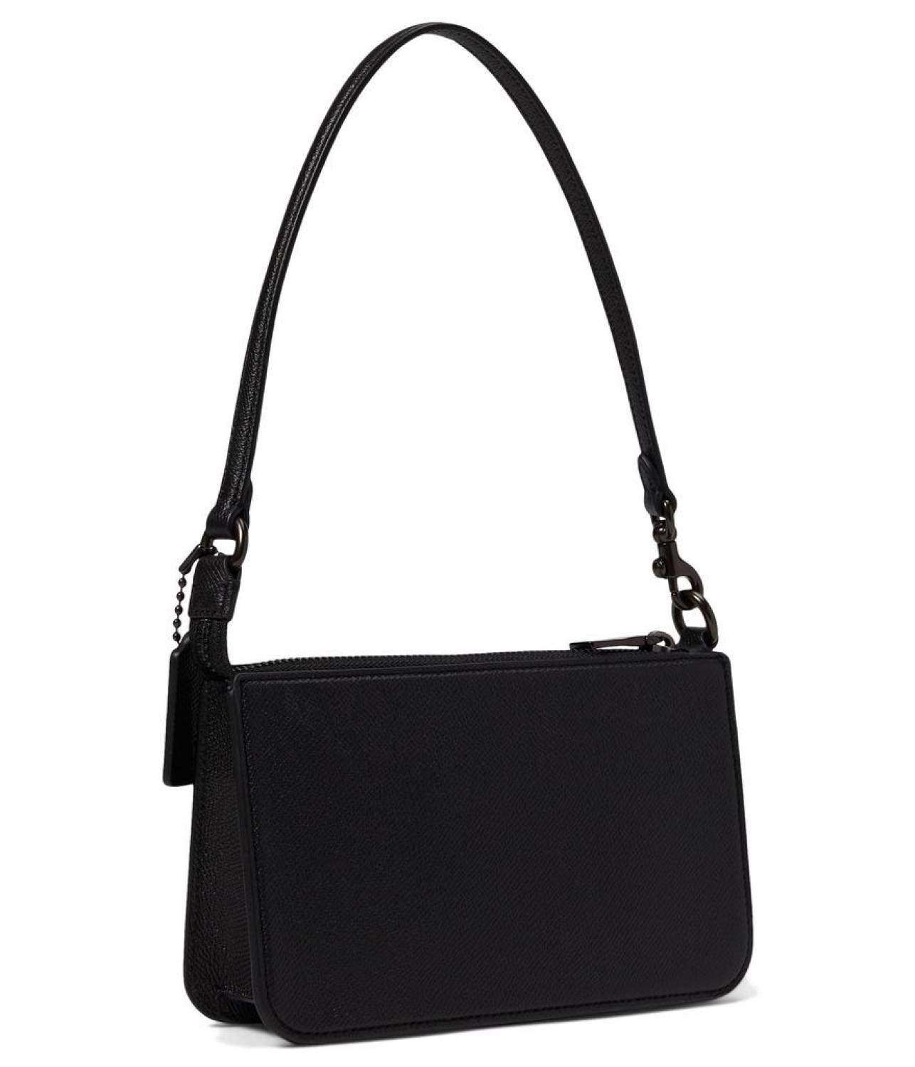 Pouch Bag in Cross Grain Leather