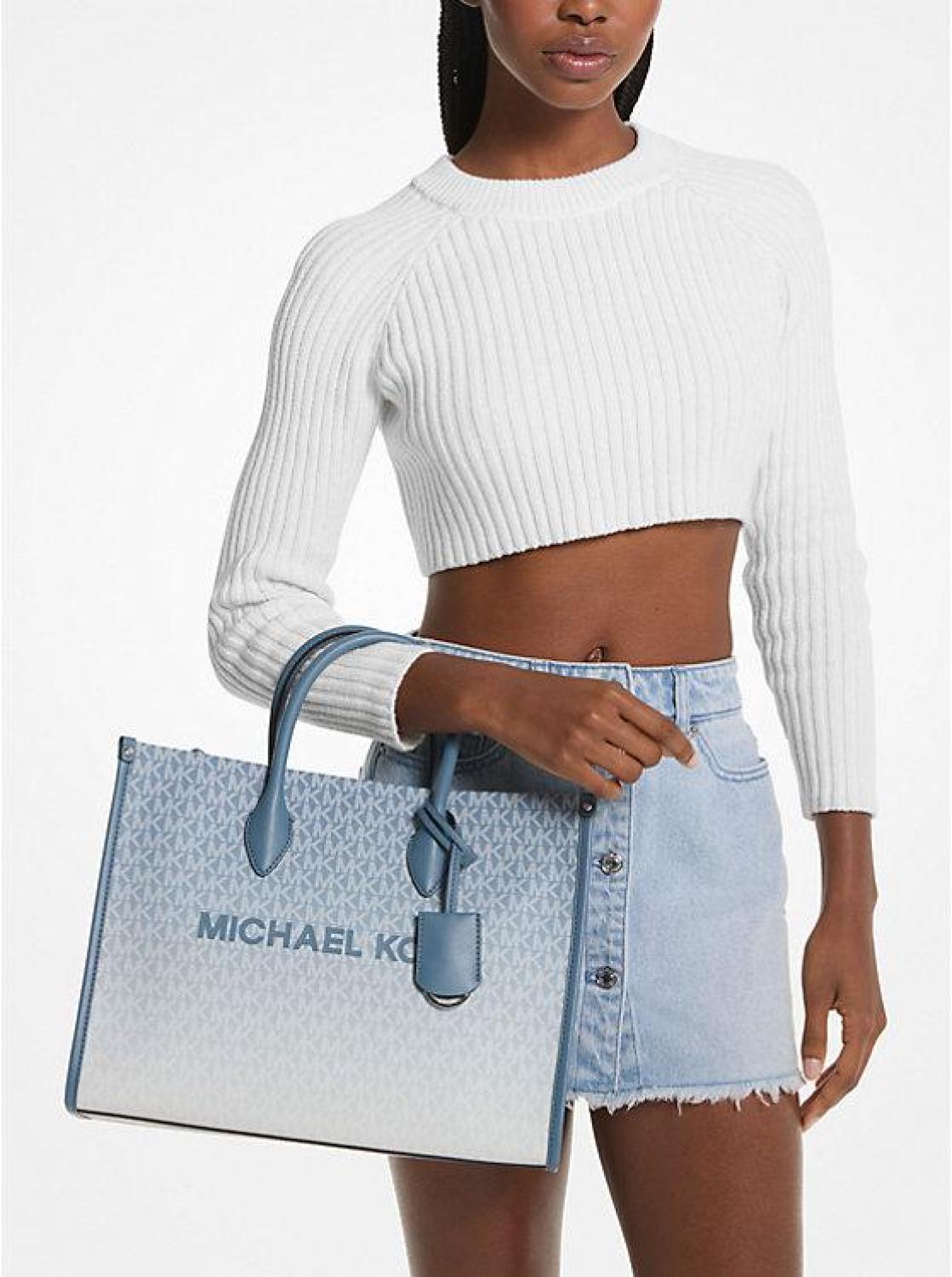 Mirella Medium Ombré Logo Tote Bag
