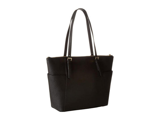 Jet Set Saffiano Top-Zip Tote