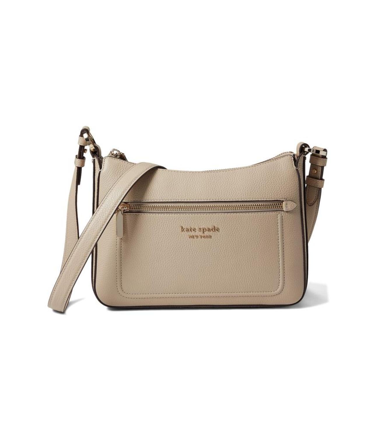 Hudson Pebbled Leather Medium Crossbody