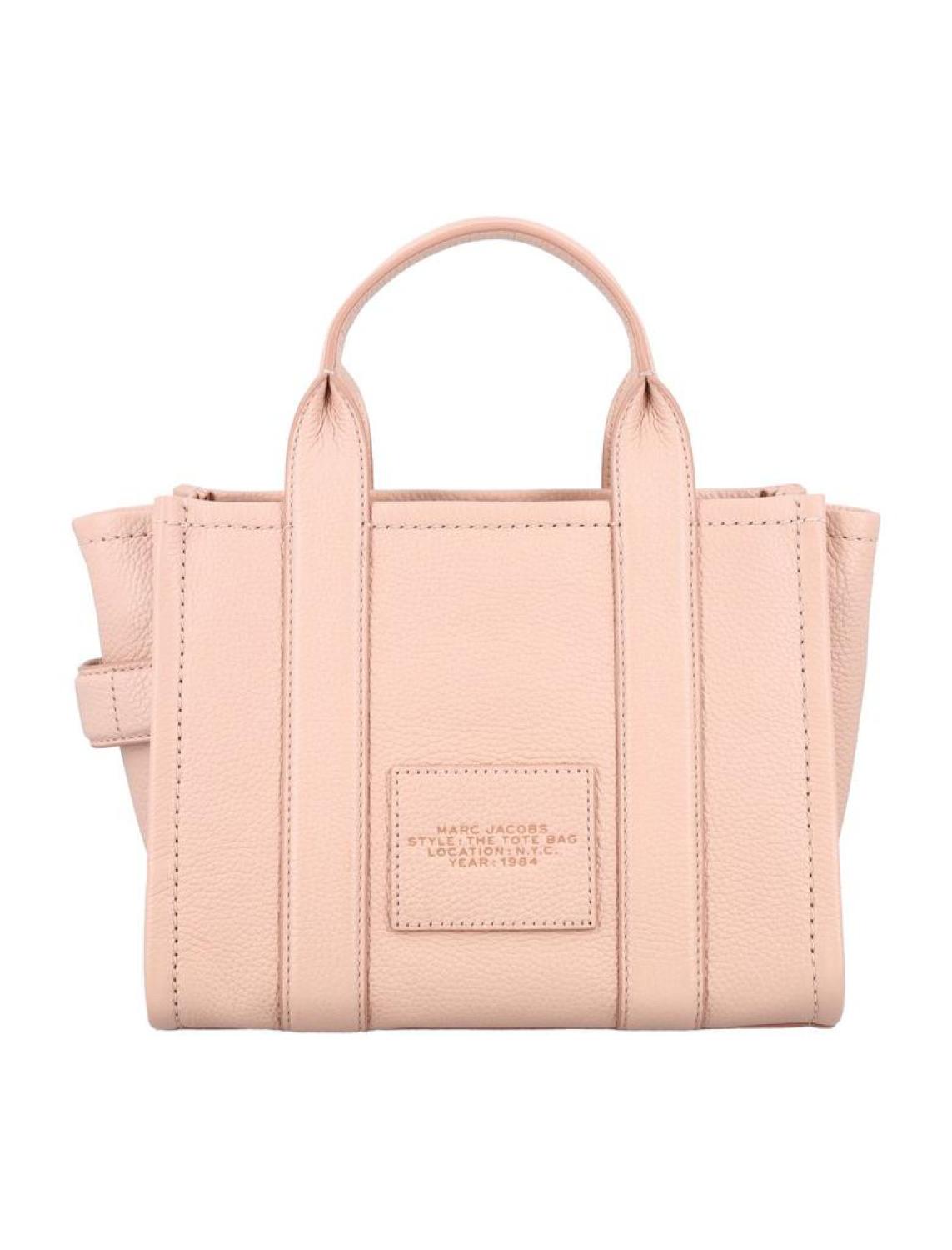 Marc Jacobs Logo Debossed Zipped Small Tote Bag