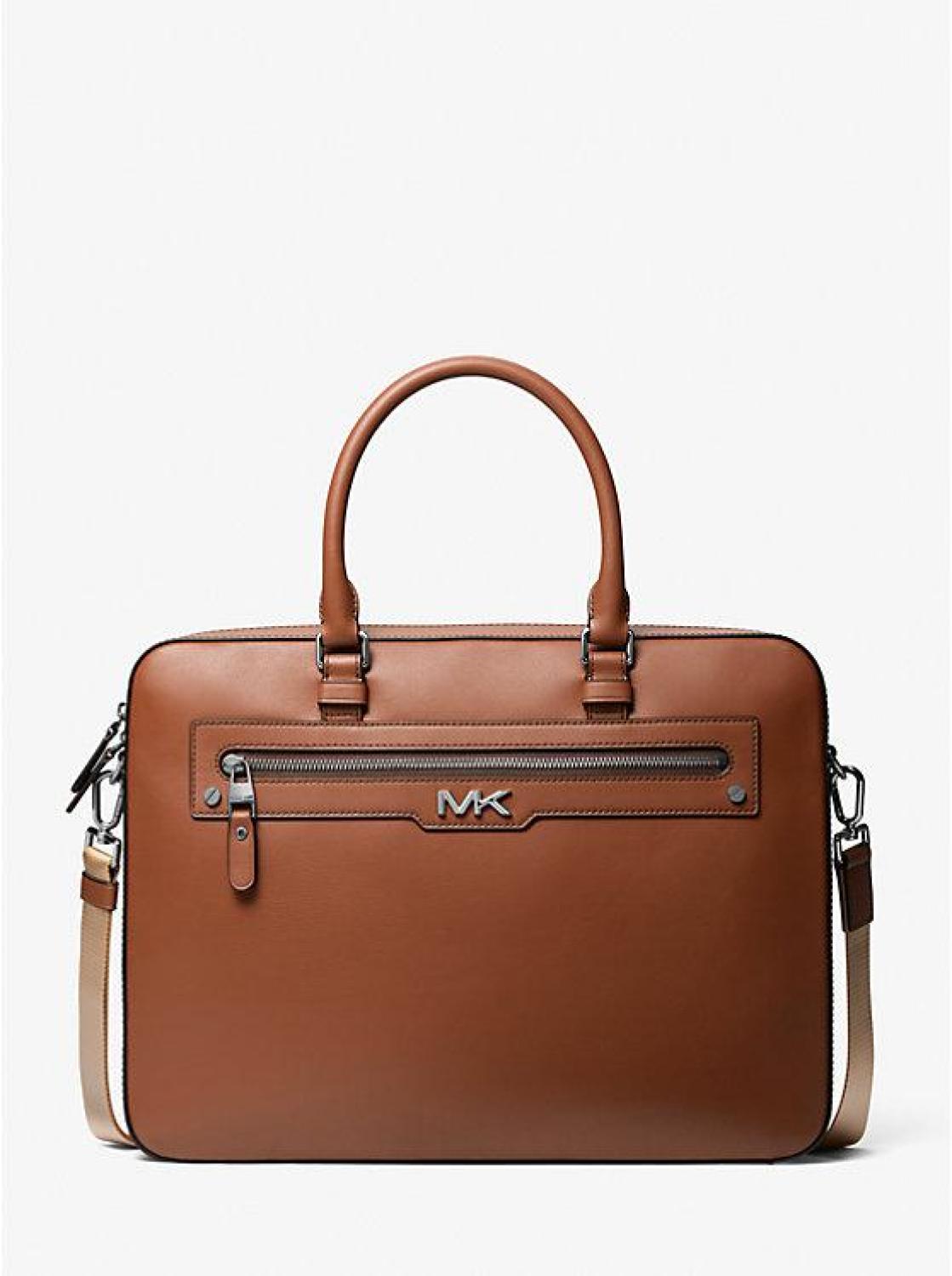Varick Large Leather Briefcase