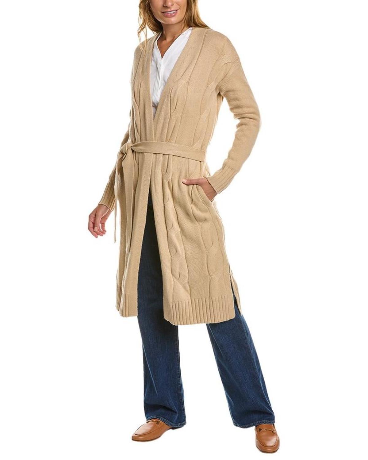 Max Mara Studio Bernard Wool & Cashmere-Blend Cardigan