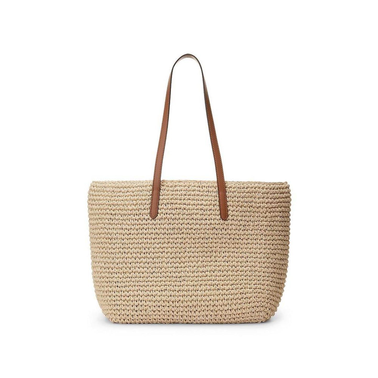 Crochet-Straw Medium Whitney Tote