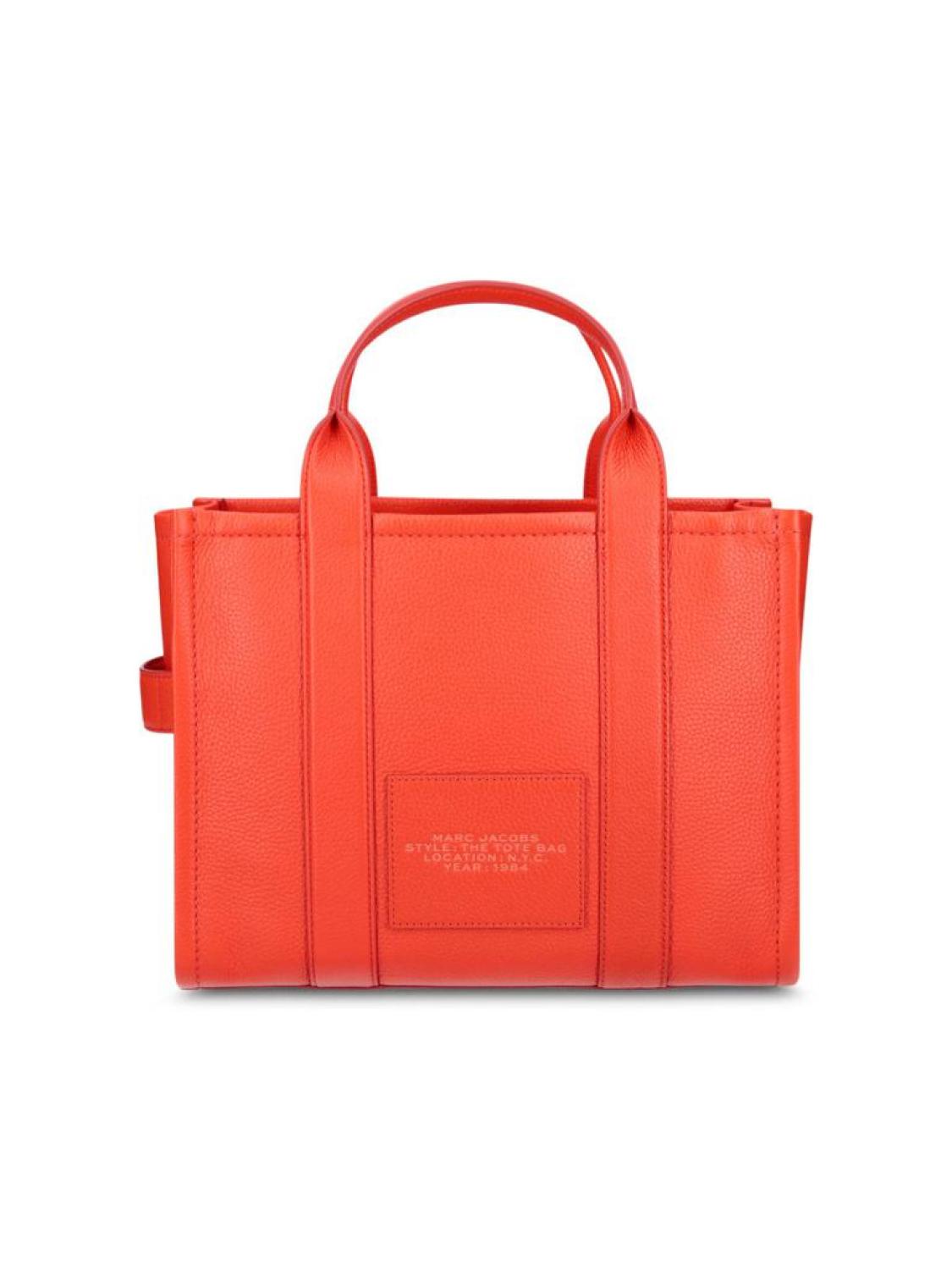 Marc Jacobs Logo Embossed Medium Tote Bag