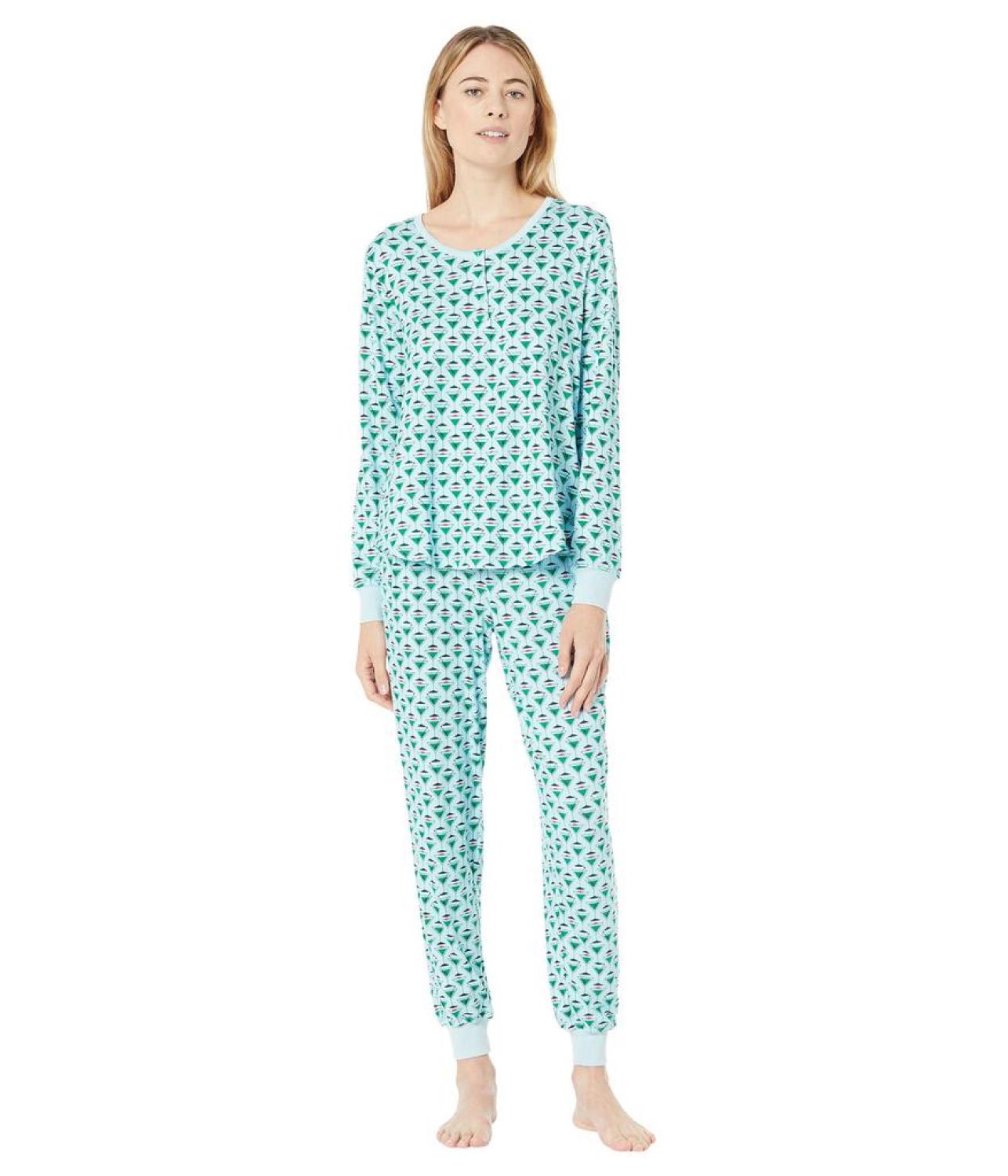 Brushed Jersey Joggers PJ Set