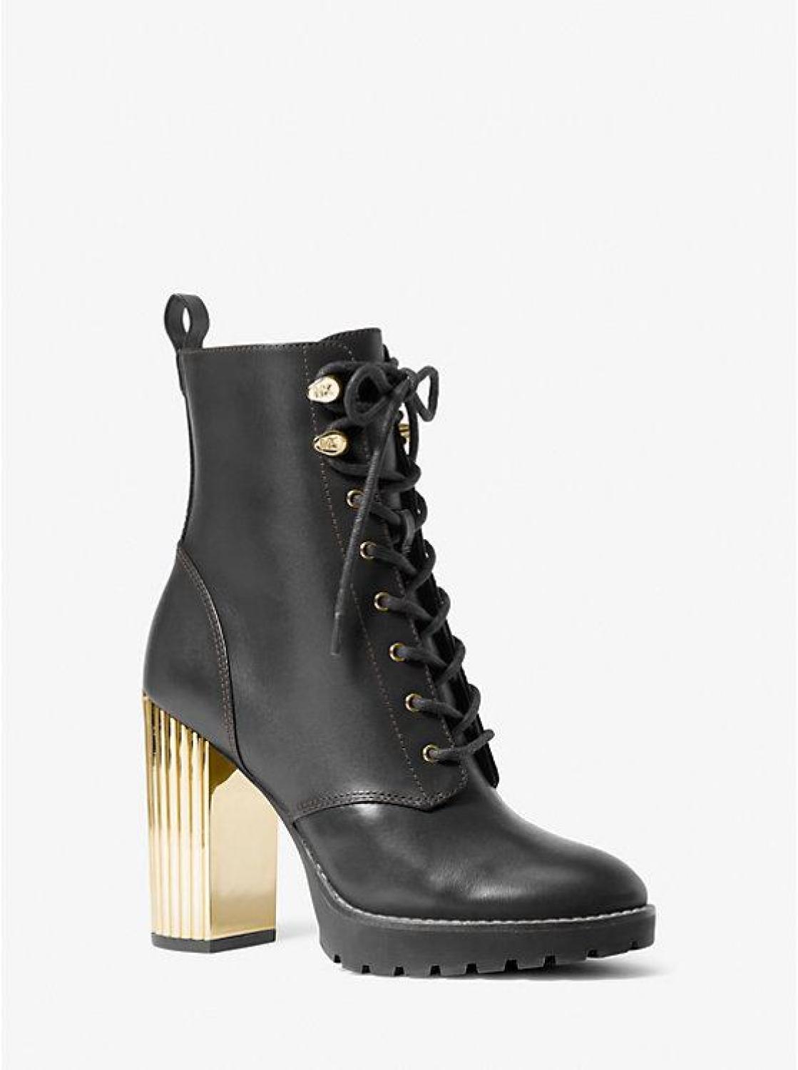 Porter Leather Lace-Up Boot