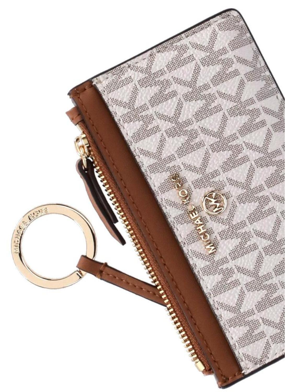 Michael Michael Kors Monogram Zipped Cardholder