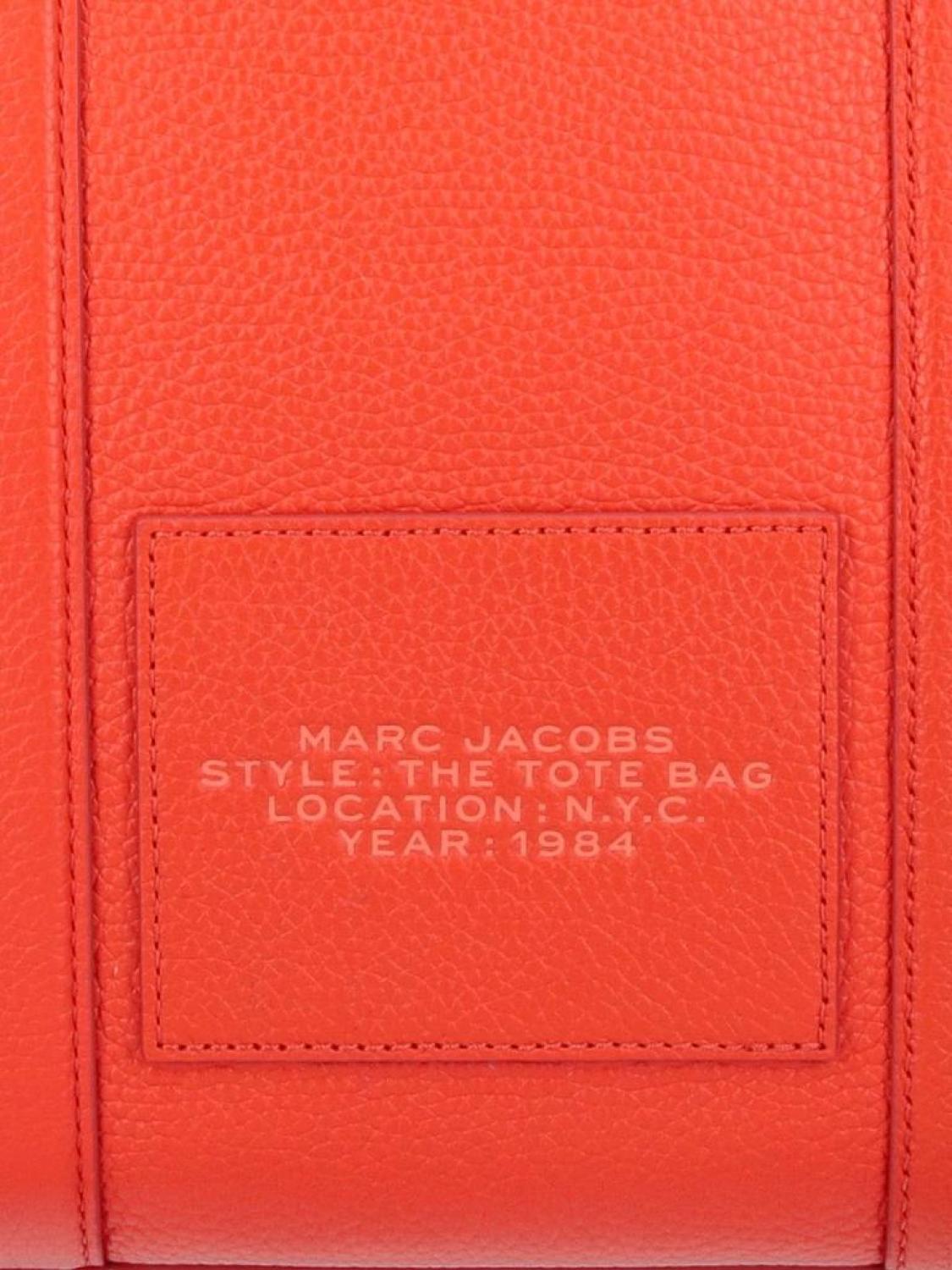 Marc Jacobs Logo Embossed Medium Tote Bag
