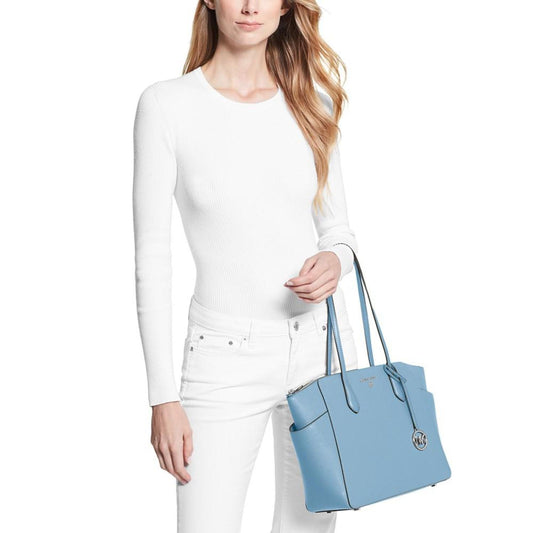 Marilyn Medium Top-Zip Leather Tote