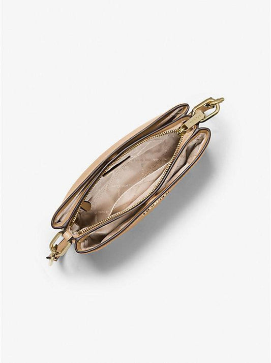 Trisha Medium Pebbled Leather Crossbody Bag