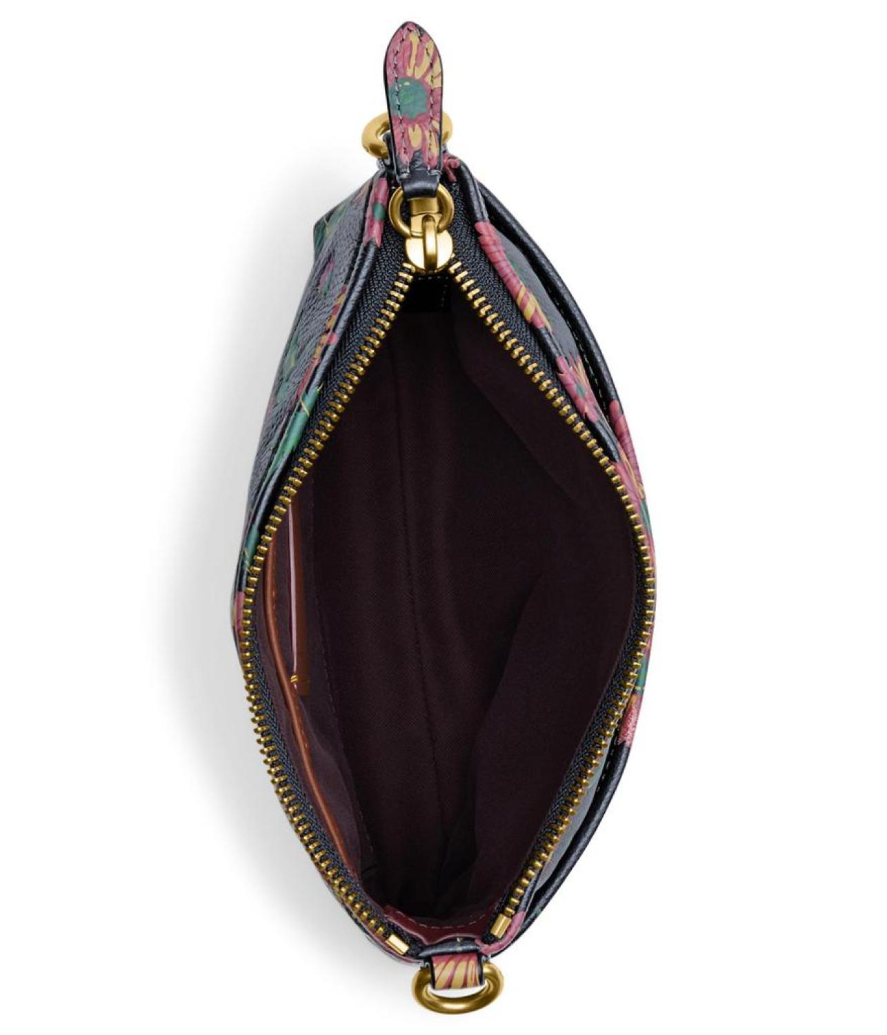 Floral Printed Leather Kitt