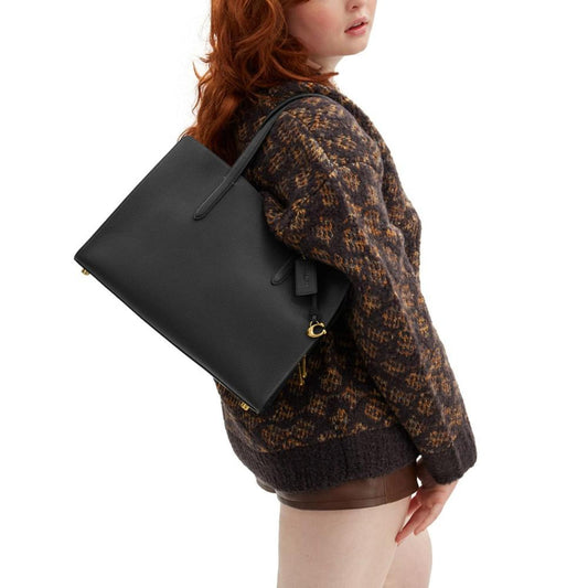 Carter Polished Pebble Leather Large Carryall