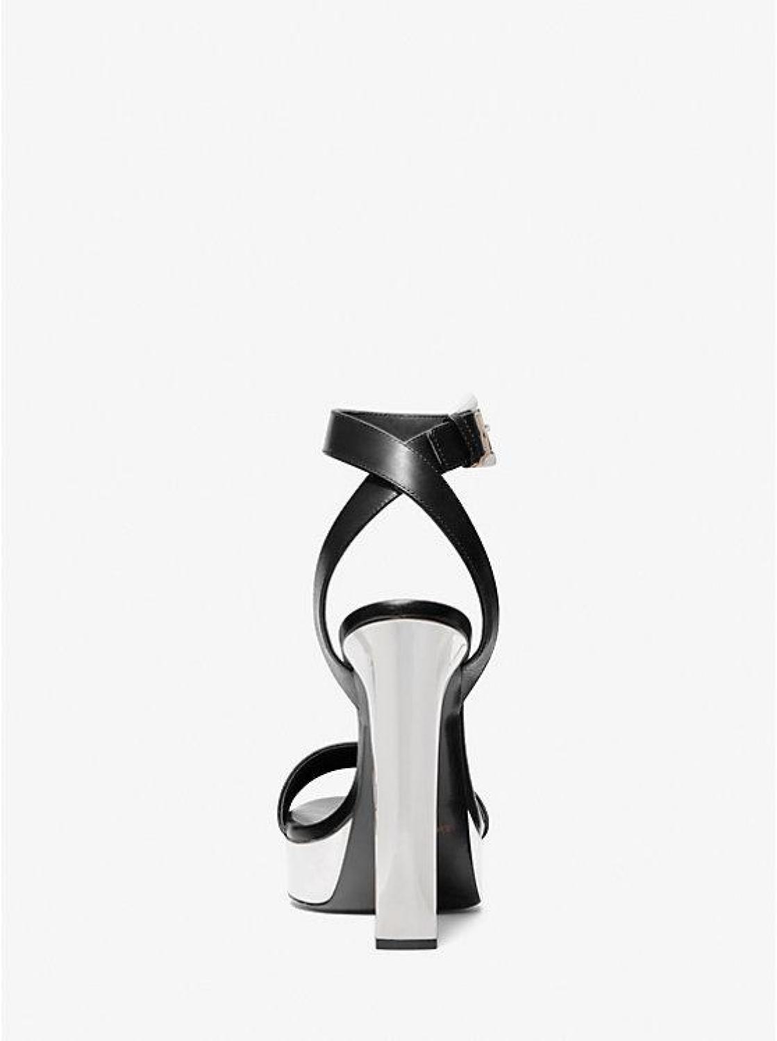 Anabelle Leather Platform Sandal