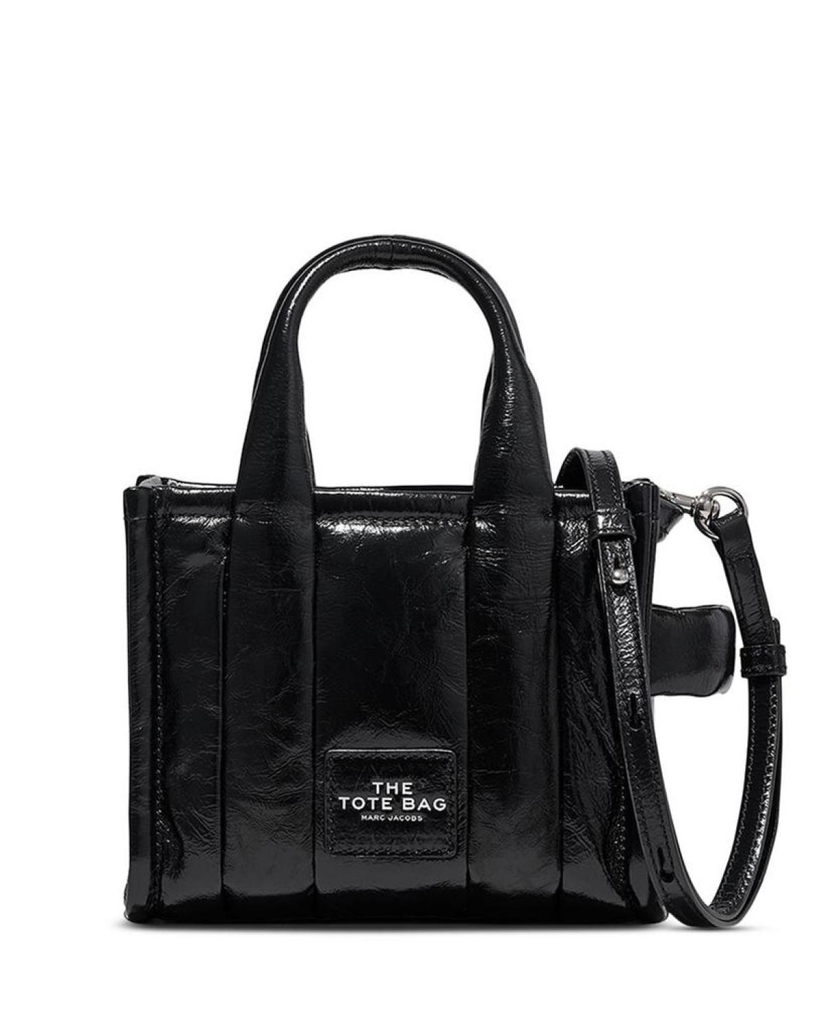 The Shiny Crinkle Mini Tote