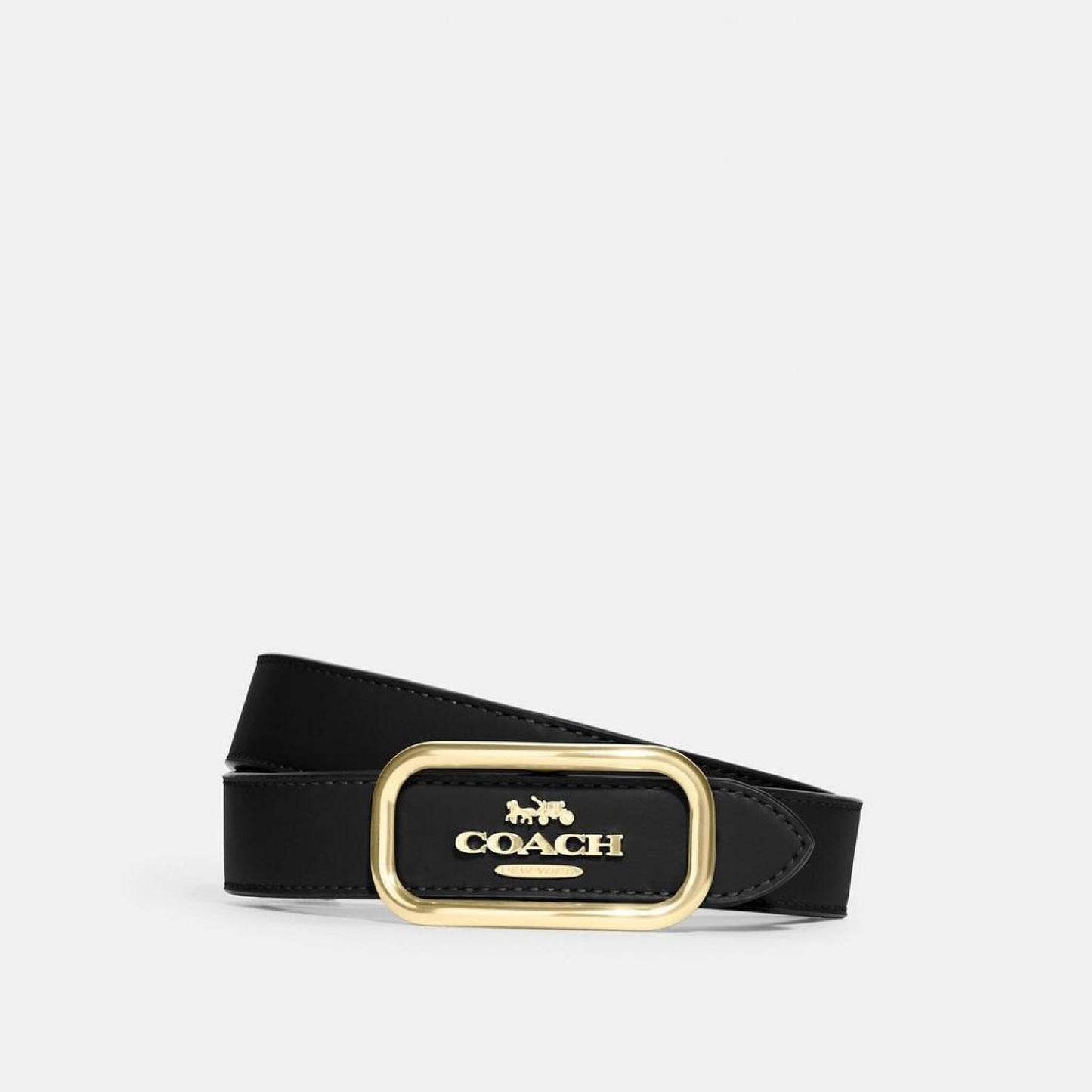 Coach Outlet Morgan Rectangle Buckle Belt, 25 Mm