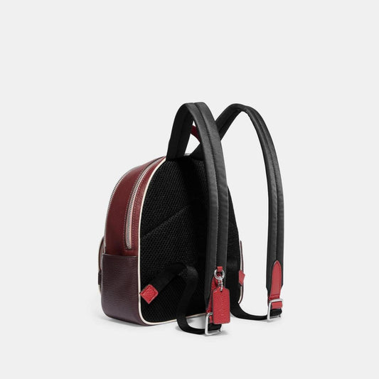 Coach Outlet Mini Court Backpack In Colorblock With Ski Speed Graphic
