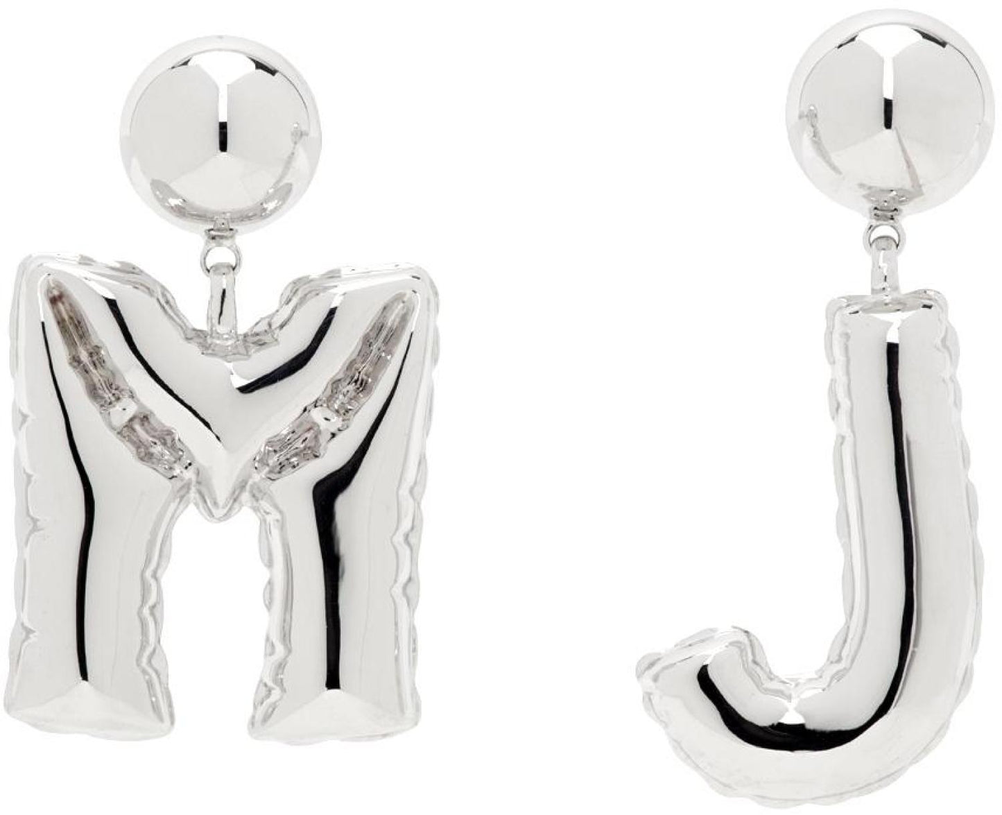 Silver 'The MJ Balloon' Earrings