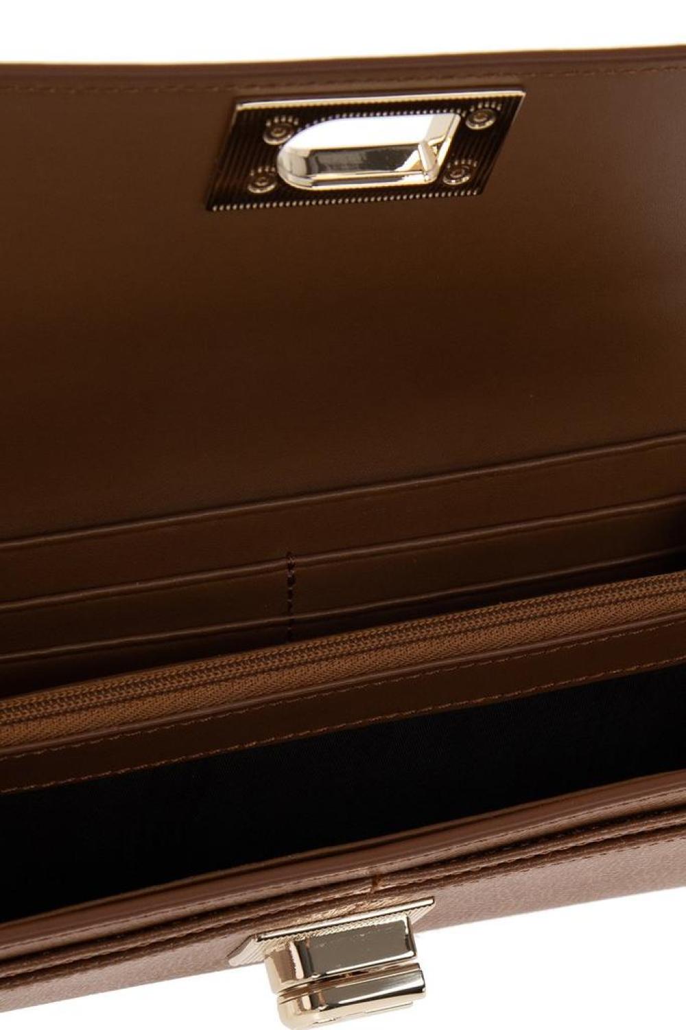 Furla 1927 Twist-Lock Foldover Wallet