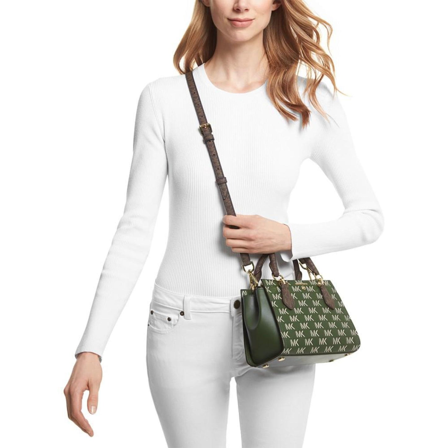 Marilyn Logo Small Satchel