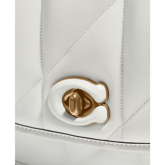 Quilted Pillow Madison Shoulder Bag with Chain Strap