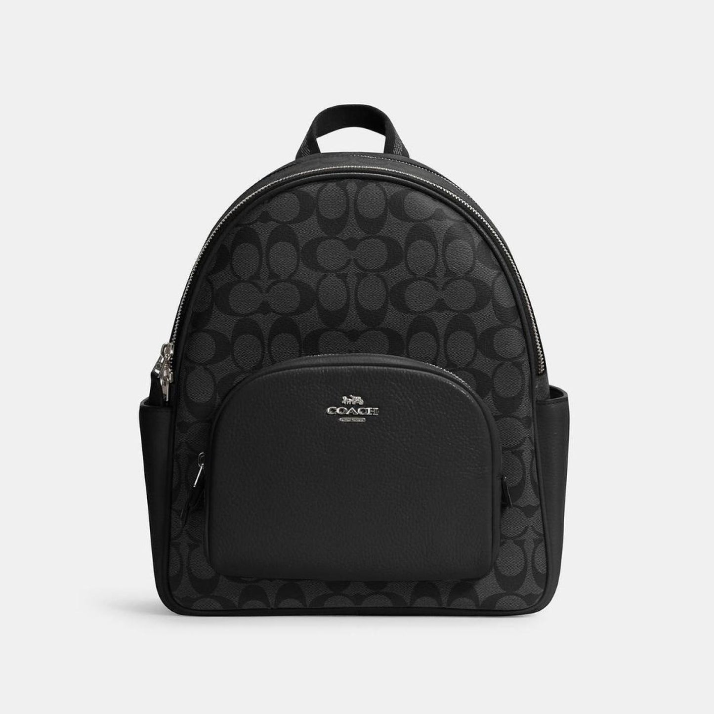 Coach Outlet Court Backpack In Signature Canvas
