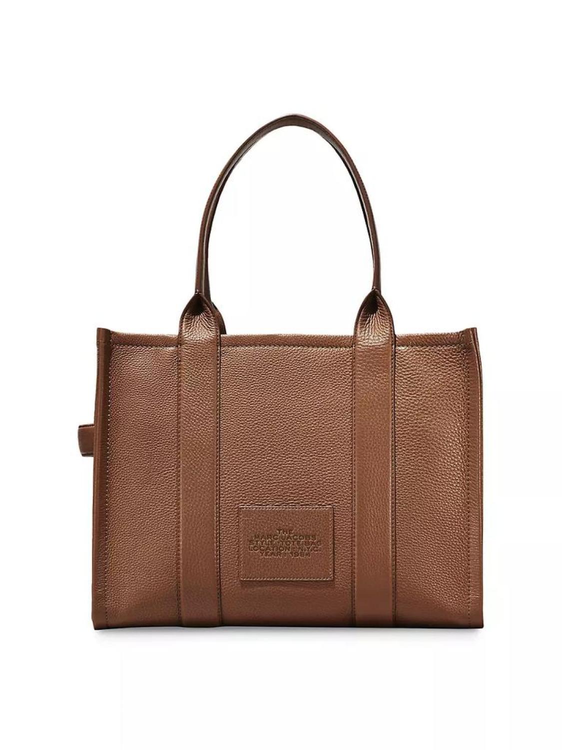 The Large Leather Tote