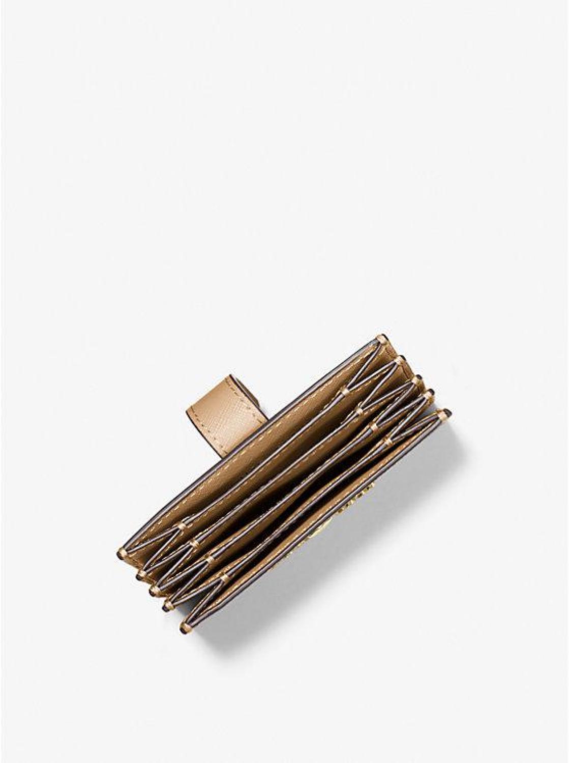 Jet Set Travel Medium Saffiano Leather Accordion Card Case