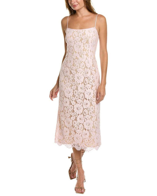 Michael Kors Floral Lace Slip Dress