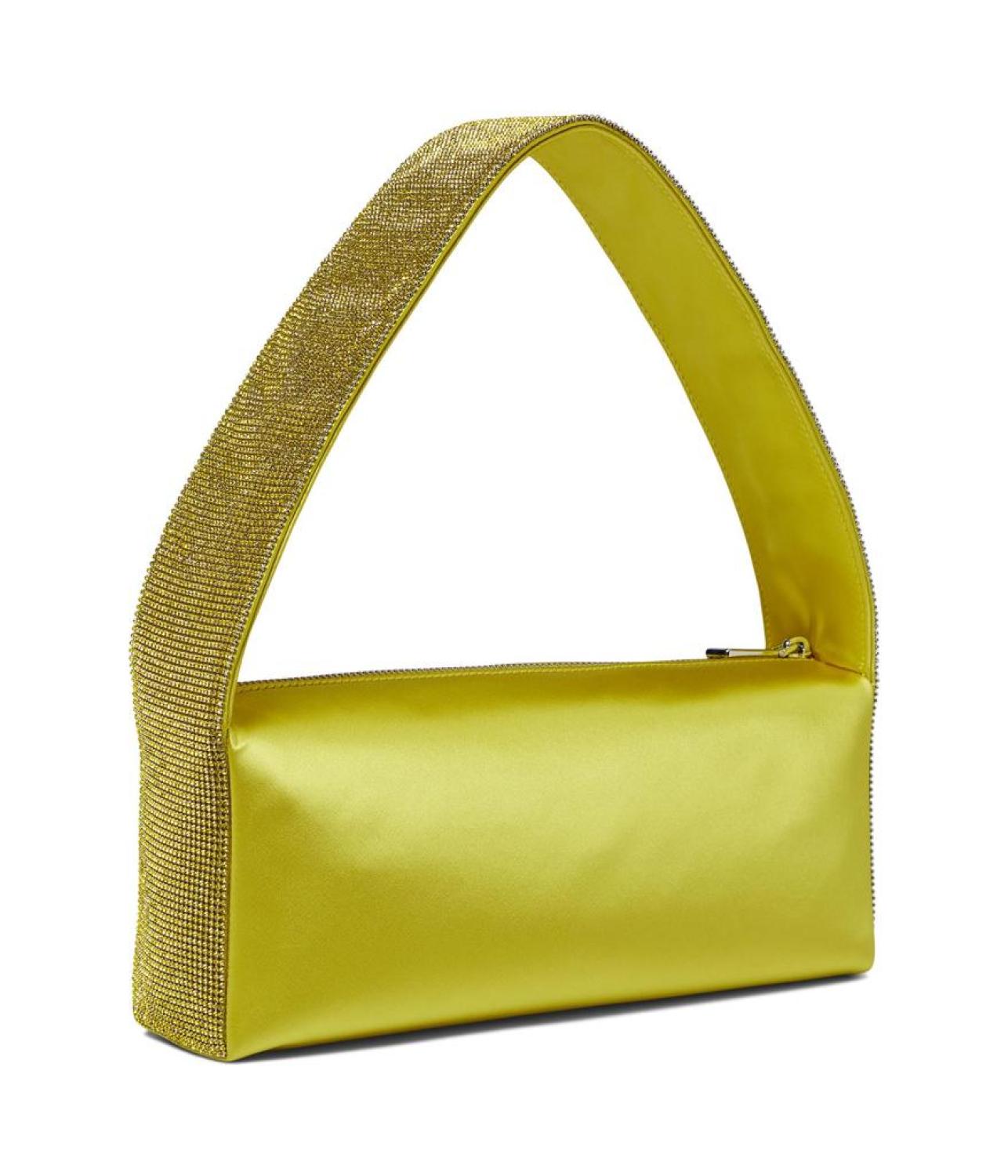 Afterparty Satin and Crystal Embellished Shoulder Bag
