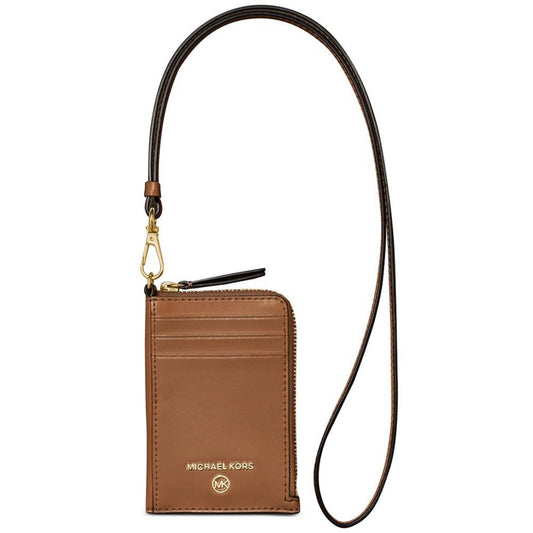 Jet Set Charm Small Leather ID Lanyard