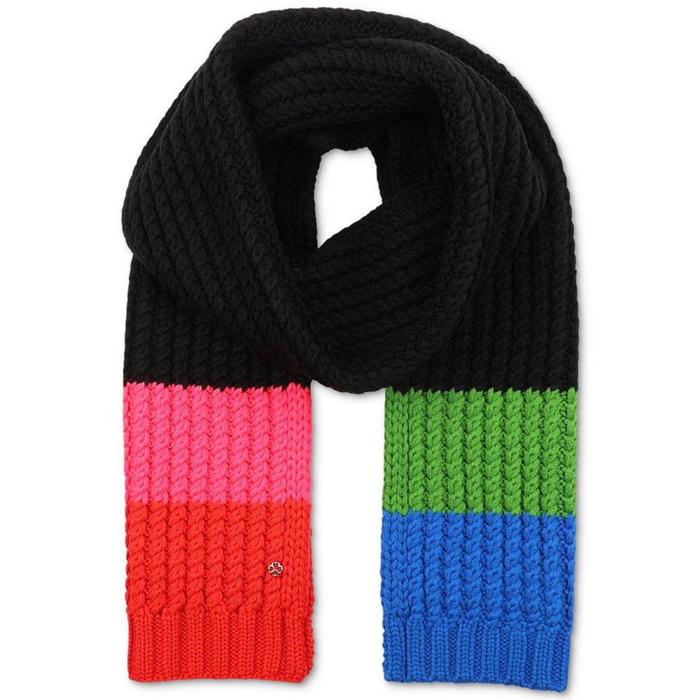 Women's Marble Cable-Knit Scarf