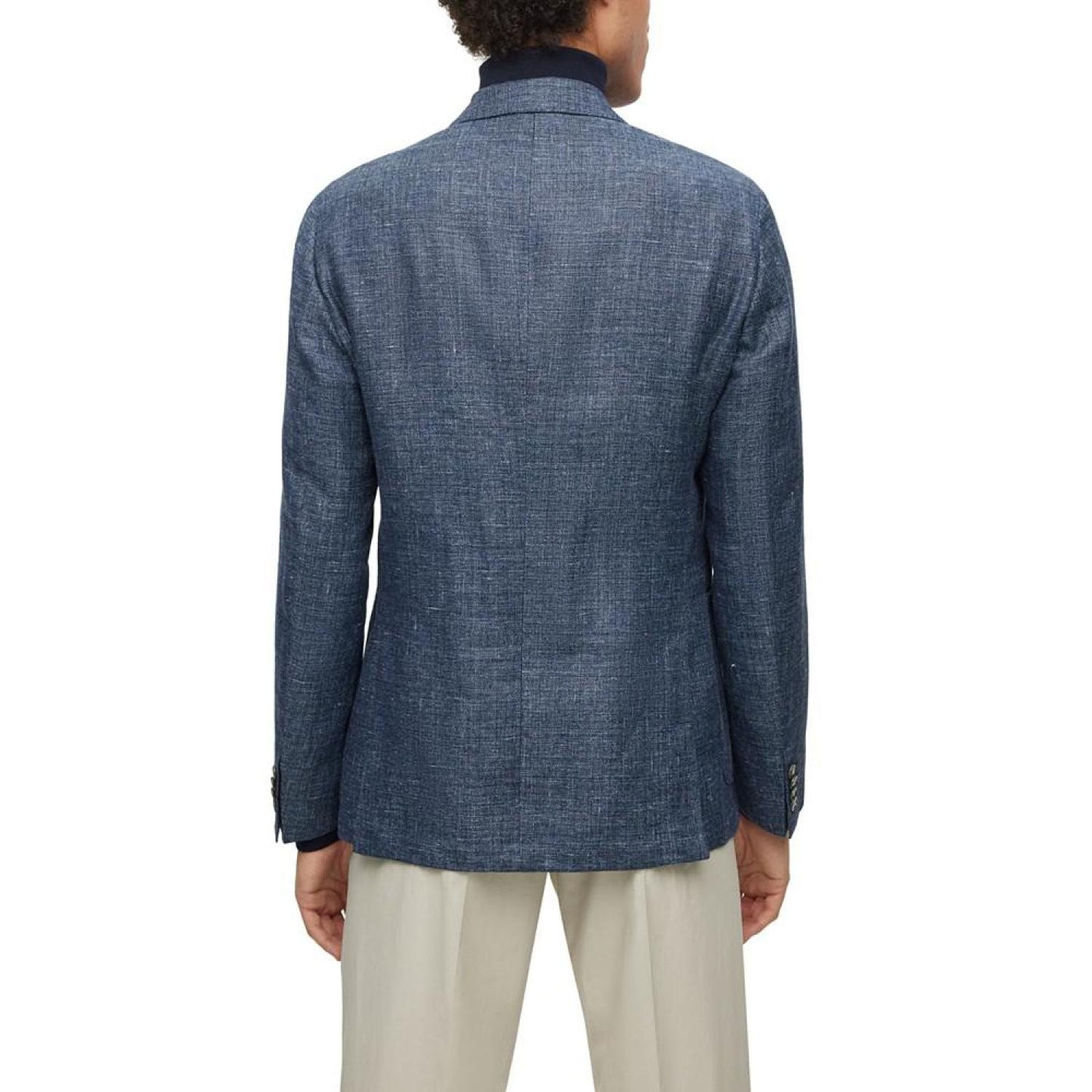 Men's Patterned Slim-Fit Jacket